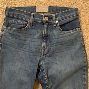 Everlane blue skinny jeans